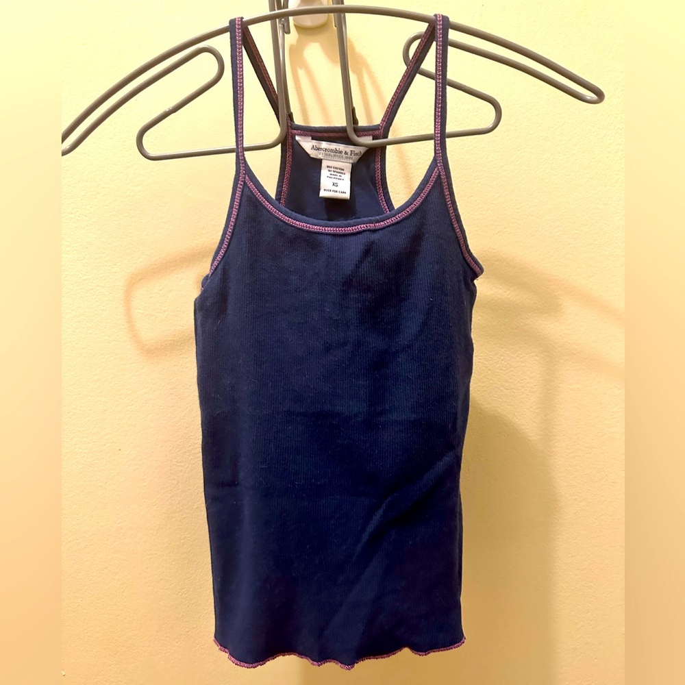 Y2K embroidered Abercrombie Tank